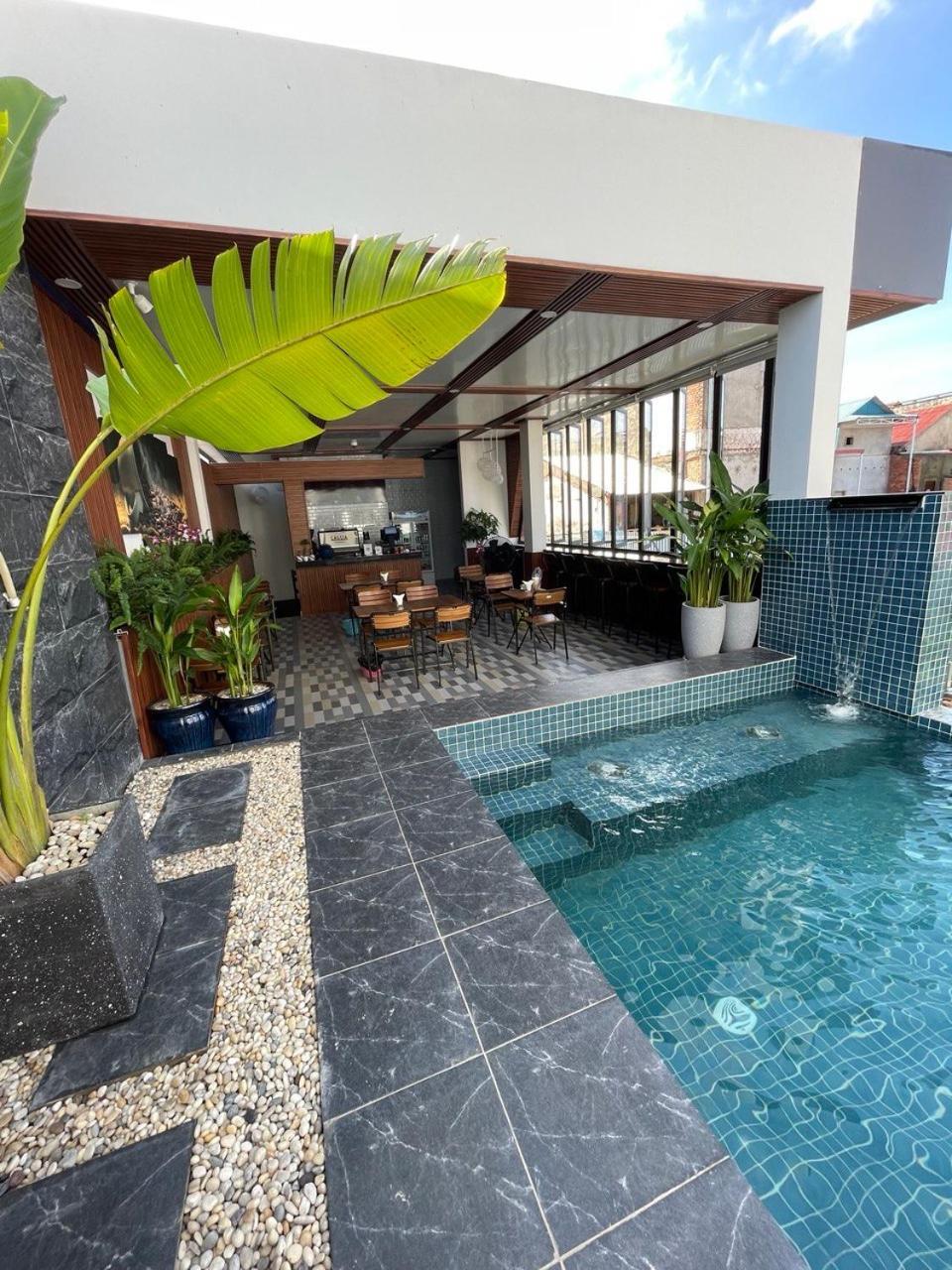 Hotel A&J Kampot Boutique Exterior foto